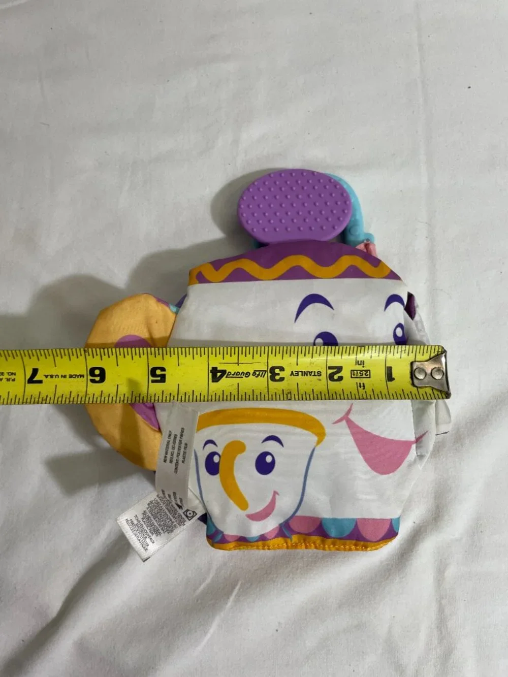 Disney Baby Beauty and the Beast Soft Activity Crinkle Book Teether Mirror 2018